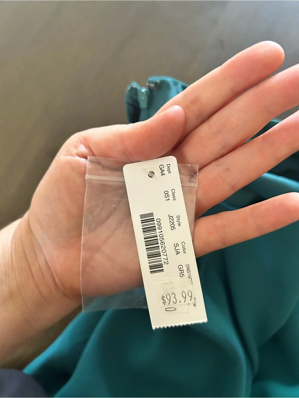 J. Crew NWT spicy jade long sleeve sheath crepe mini dress